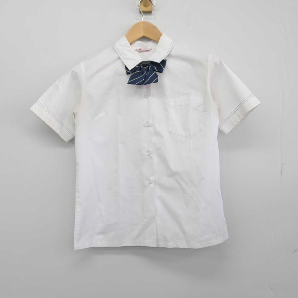 【中古】香川県 大手前丸亀中学校・高等学校 女子制服 2点（シャツ）sf032618