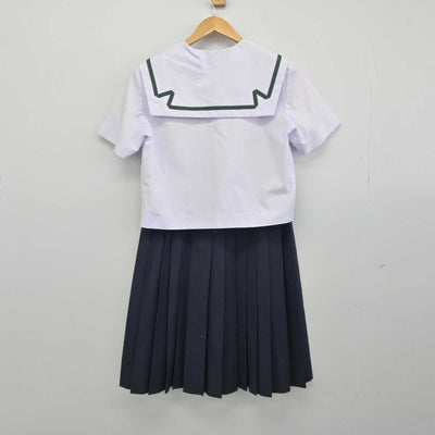 【中古】愛知県 春日井市立鷹来中学校 女子制服 2点（セーラー服・スカート）sf032620