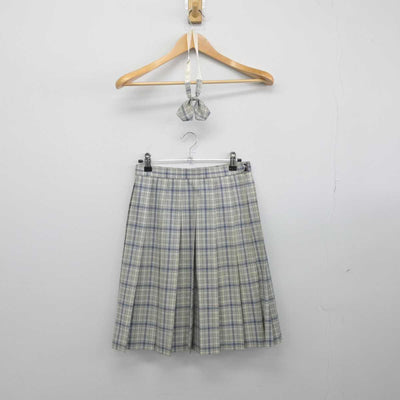 【中古】東京都 日本大学第二高等学校 女子制服 2点（スカート）sf032624