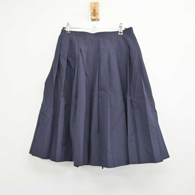 【中古】埼玉県 大宮東中学校 女子制服 3点（ベスト・シャツ・スカート）sf032626