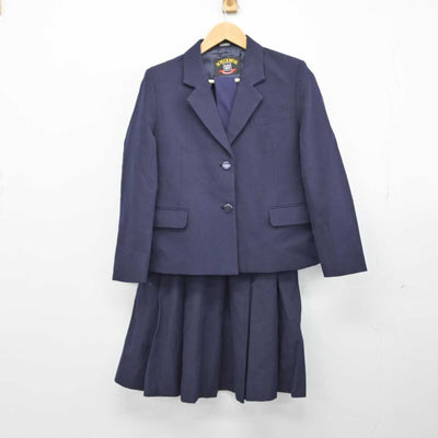 【中古】埼玉県 星野高等学校 女子制服 4点（ブレザー・ベスト・スカート）sf032629