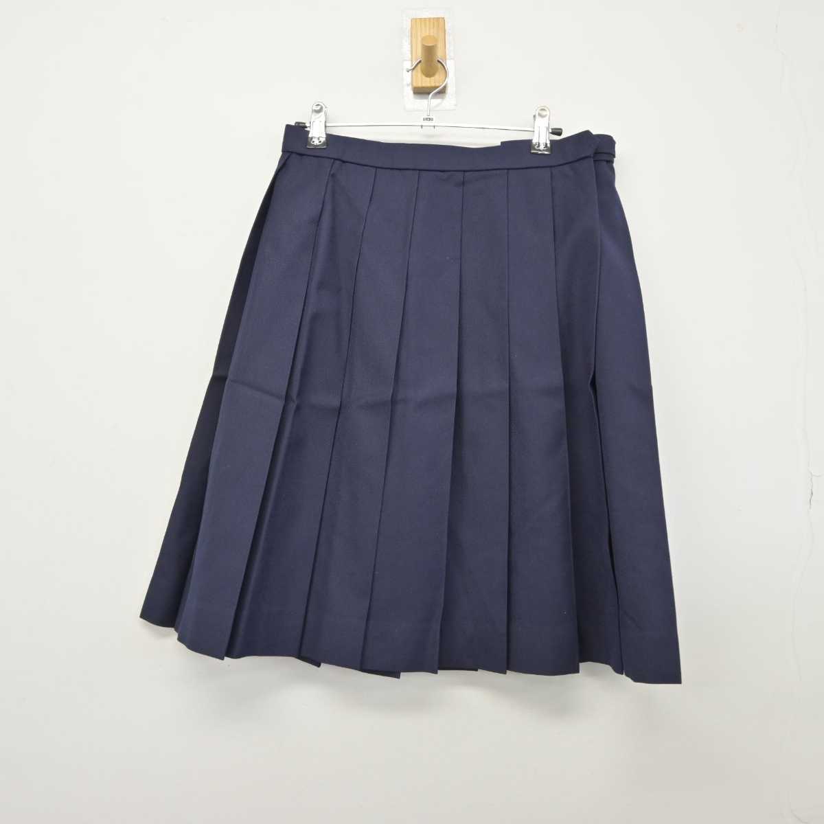 【中古】愛知県 星城高等学校 女子制服 6点（ブレザー・ベスト・スカート）sf032648