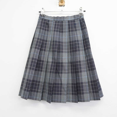 【中古】北海道 北海道砂川高等学校 女子制服 3点（シャツ・ニットベスト・スカート）sf032660