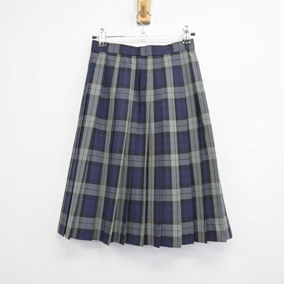 【中古】福岡県 西南学院高等学校 女子制服 5点（ブレザー・シャツ・ニット・スカート）sf032665