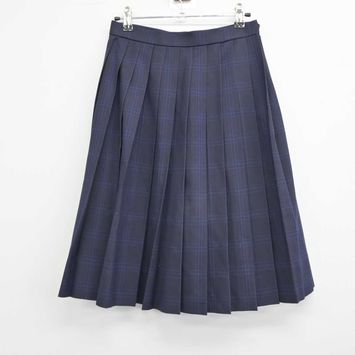 【中古】宮崎県 宮崎農業高等学校 女子制服 5点（ブレザー・シャツ・スカート）sf032674