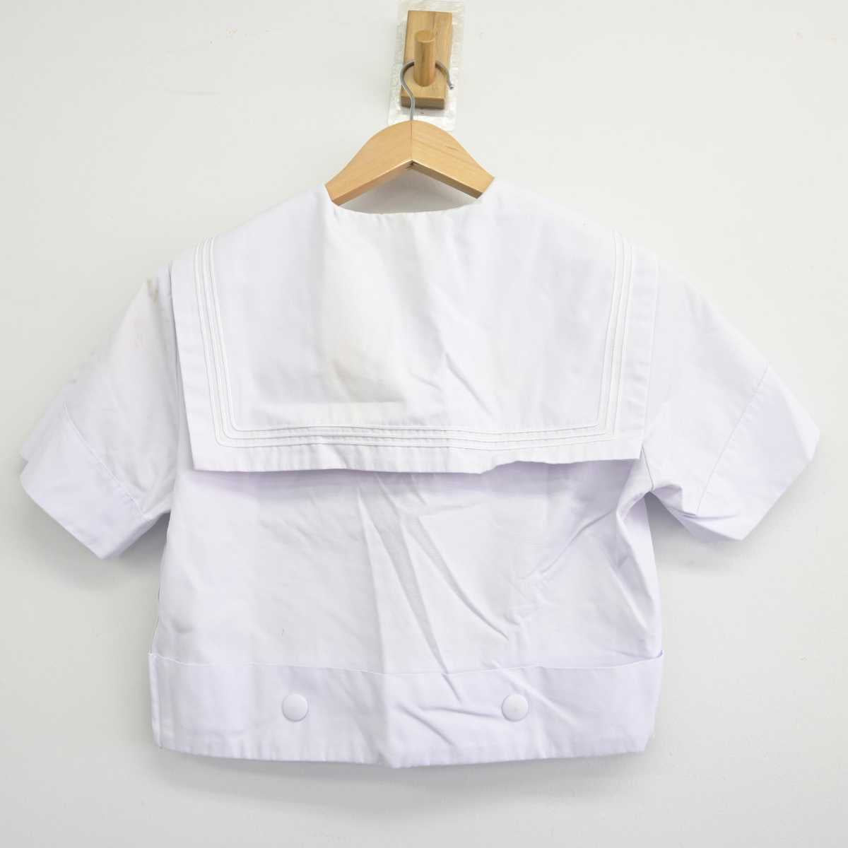 【中古】大阪府 大阪樟蔭女子高等学校 女子制服 2点（セーラー服・セーラー服）sf032694