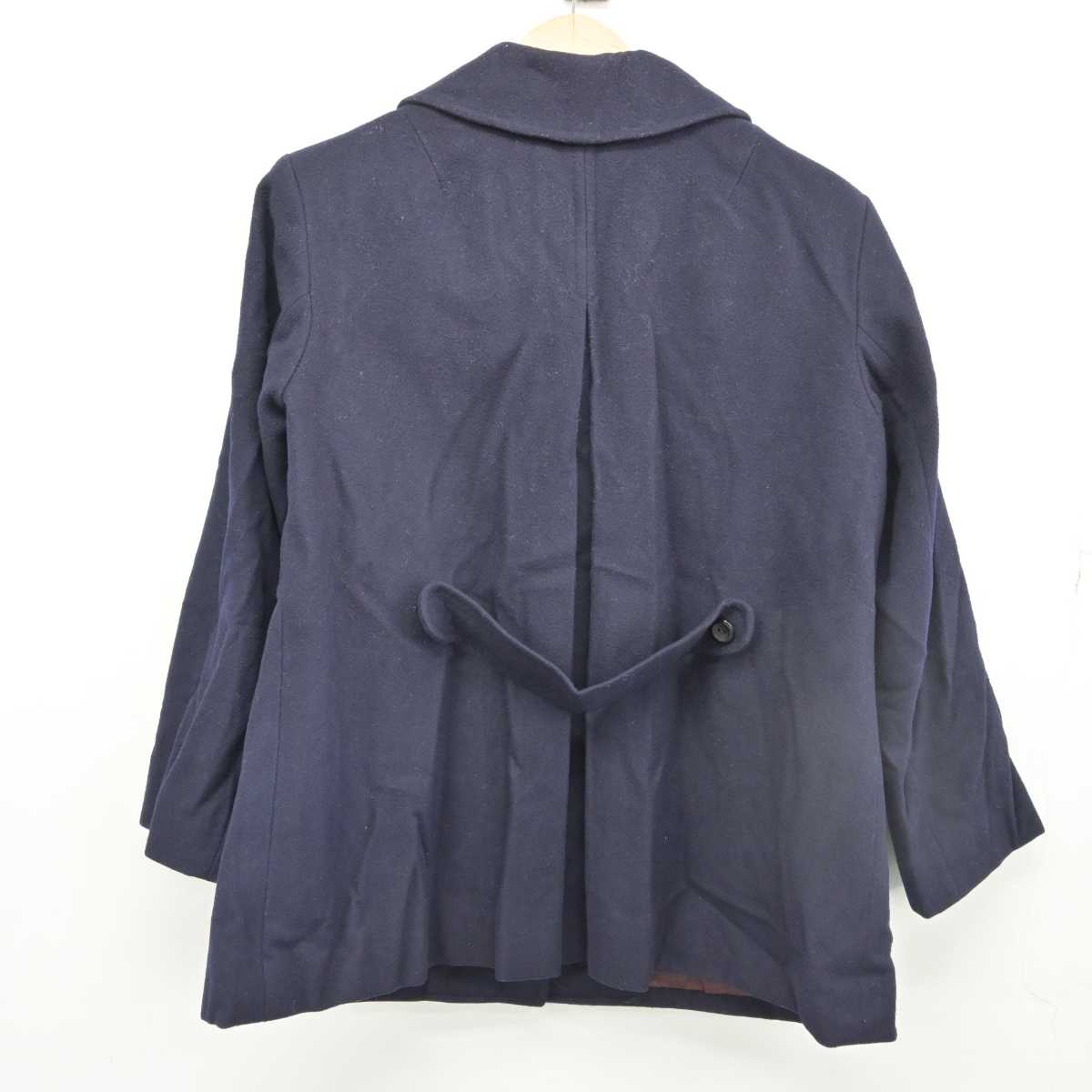 【中古】大阪府 大阪樟蔭女子高等学校 女子制服 1点（コート）sf032699