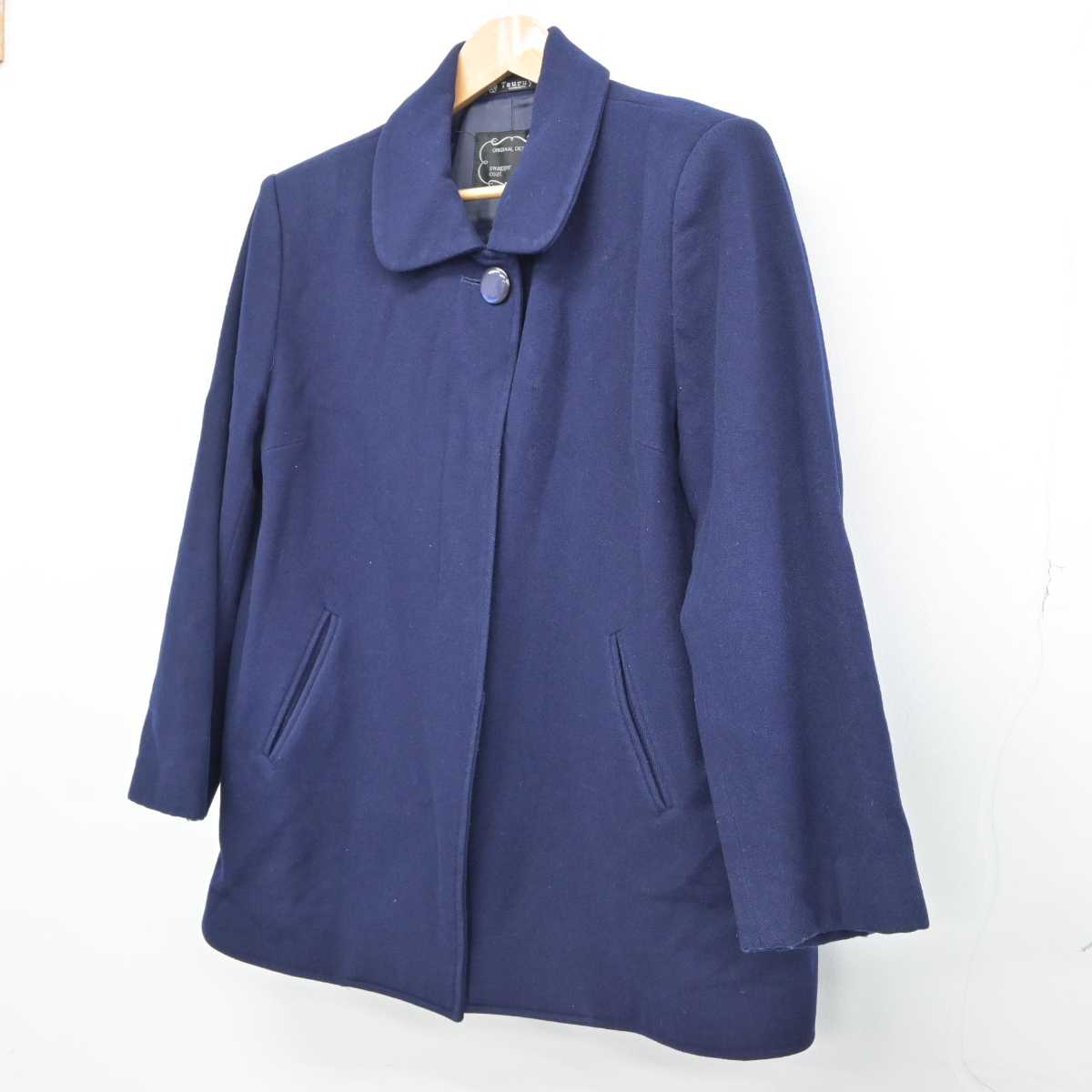 【中古】熊本県 熊本北高等学校 女子制服 1点（コート）sf032708