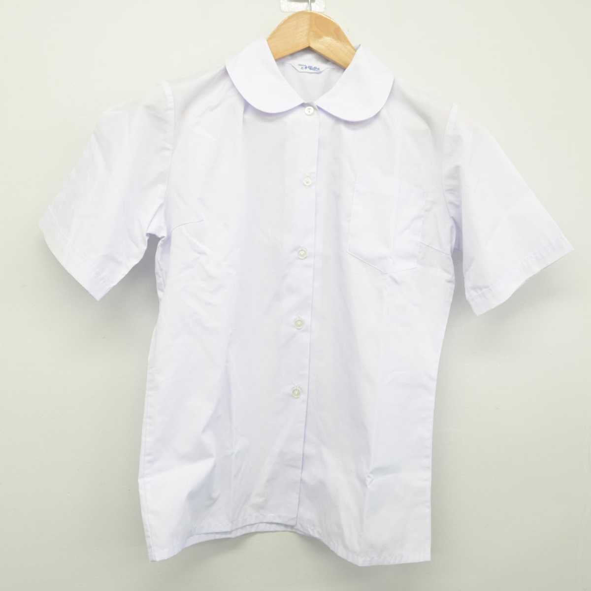 【中古】千葉県 流山市立常盤松中学校 女子制服 2点（シャツ・ジャンパースカート）sf032713