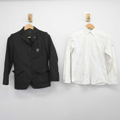 【中古】東京都 八王子学園八王子高等学校 女子制服 3点（ブレザー・シャツ）sf032716