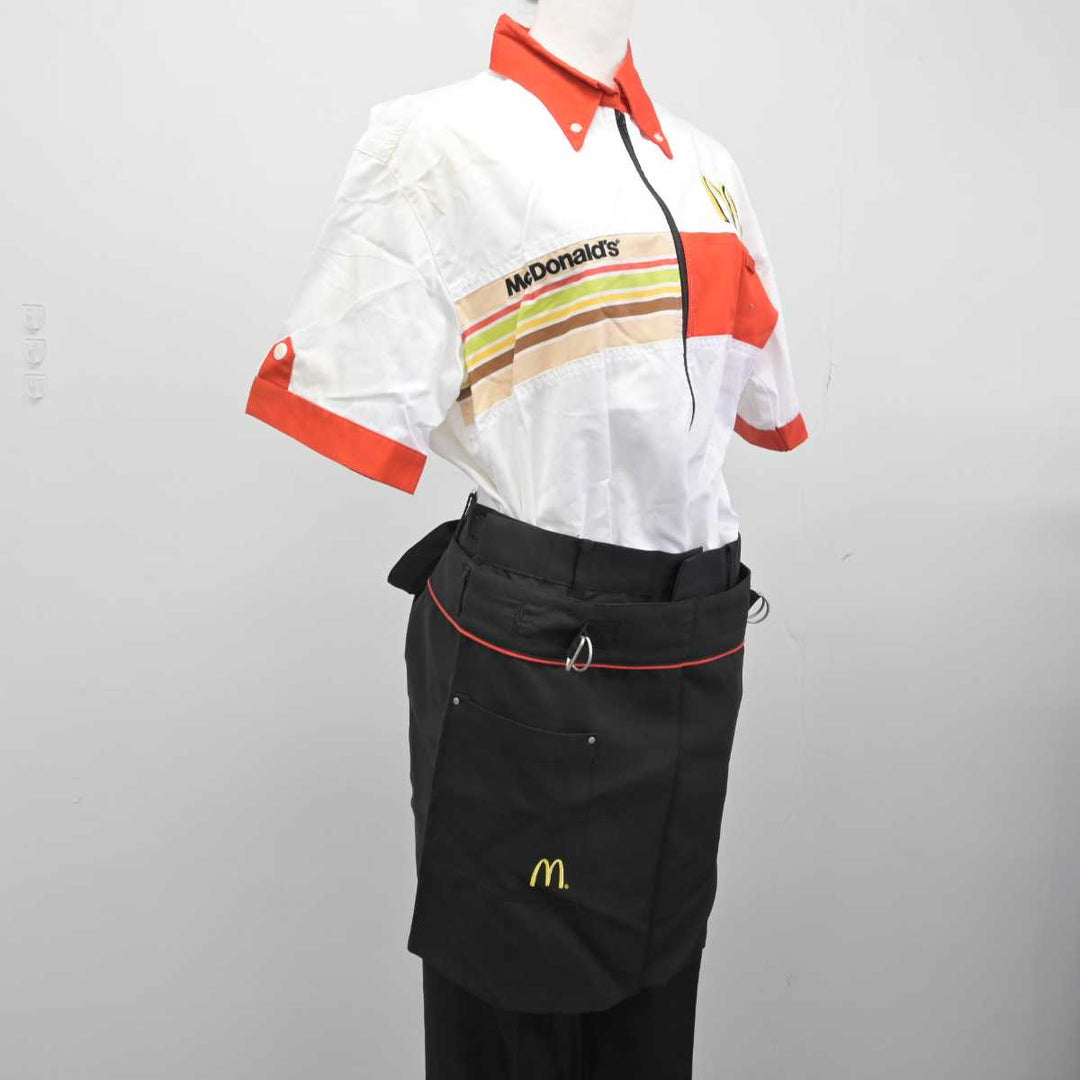 【中古】 マクドナルド 男子制服 5点（シャツ・ズボン・エプロン / サロン）sf032732 | 中古制服通販パレイド