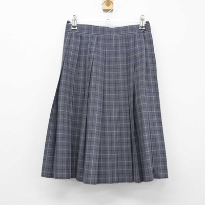 【中古】兵庫県 宝塚高等学校 女子制服 2点（ニットベスト・スカート）sf032737