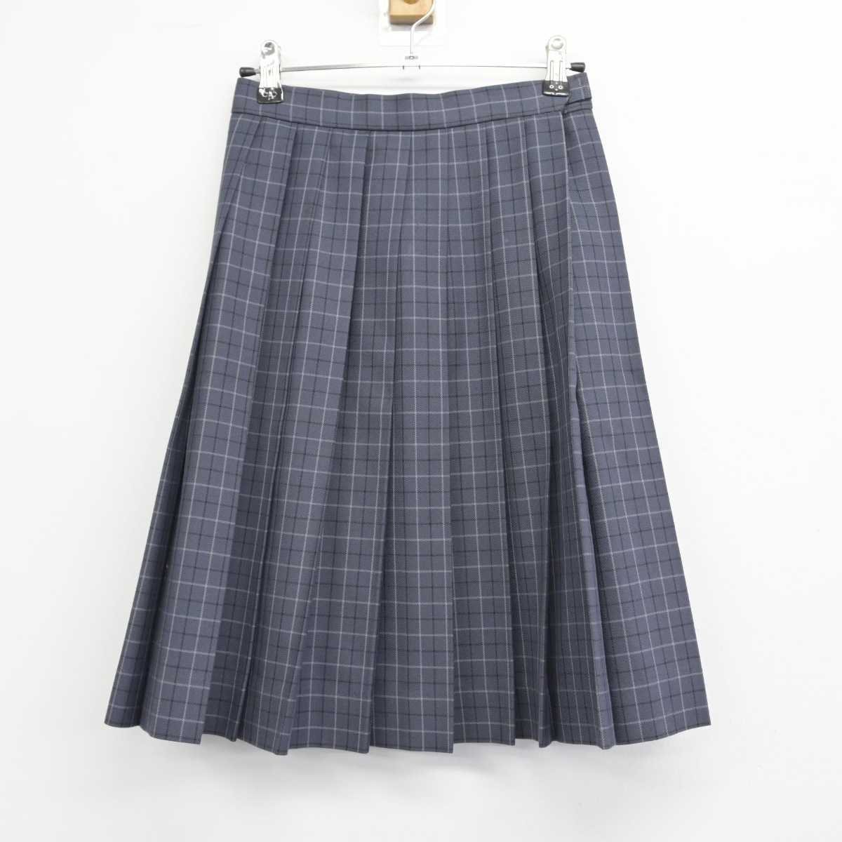 【中古】兵庫県 宝塚高等学校 女子制服 5点（ブレザー・スカート・その他アイテム）sf032738