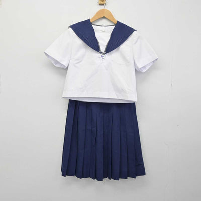 【中古】北海道 滝川西高等学校 女子制服 2点（セーラー服・スカート）sf032742