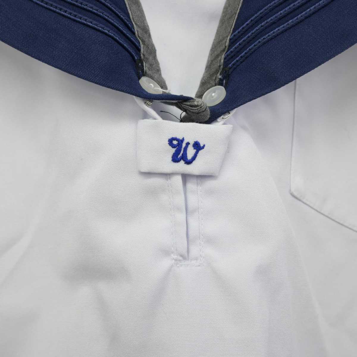 【中古】北海道 滝川西高等学校 女子制服 2点（セーラー服・スカート）sf032742