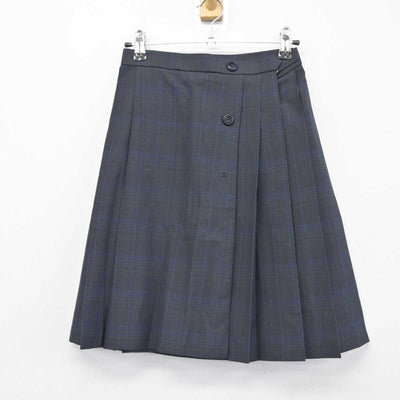 【中古】愛知県 聖カピタニオ女子高等学校 女子制服 2点（シャツ・スカート）sf032746