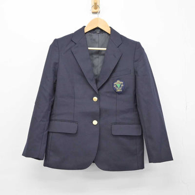 【中古】愛知県 星槎名古屋中学校 女子制服 2点（ブレザー・スカート）sf032751