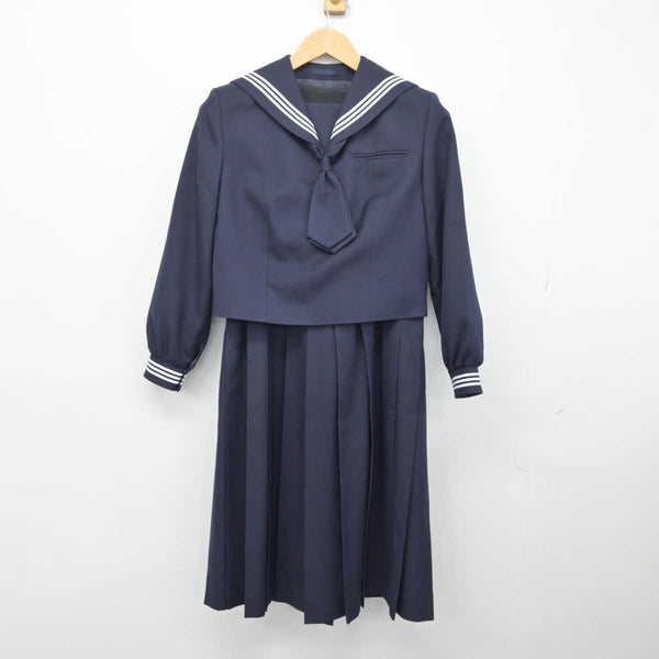 中古】千葉県 和洋国府台女子中学校 女子制服 4点（セーラー服・スカート）sf032782 | 中古制服通販パレイド