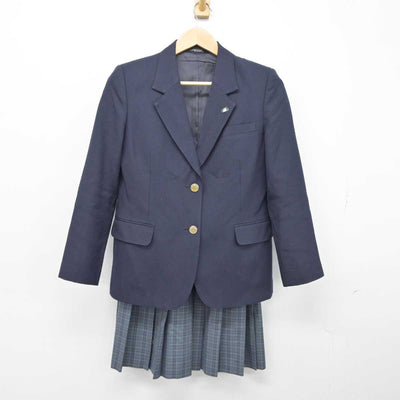 【中古】東京都 八王子市立みなみ野中学校 女子制服 3点（ブレザー・スカート）sf032790