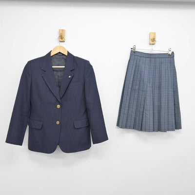 【中古】東京都 八王子市立みなみ野中学校 女子制服 3点（ブレザー・スカート）sf032790