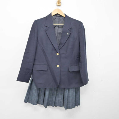 【中古】東京都 八王子市立みなみ野中学校 女子制服 4点（ブレザー・スカート・スカート）sf032791