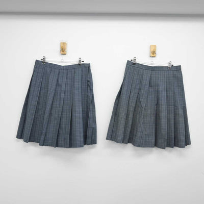 【中古】東京都 八王子市立みなみ野中学校 女子制服 4点（ブレザー・スカート・スカート）sf032791