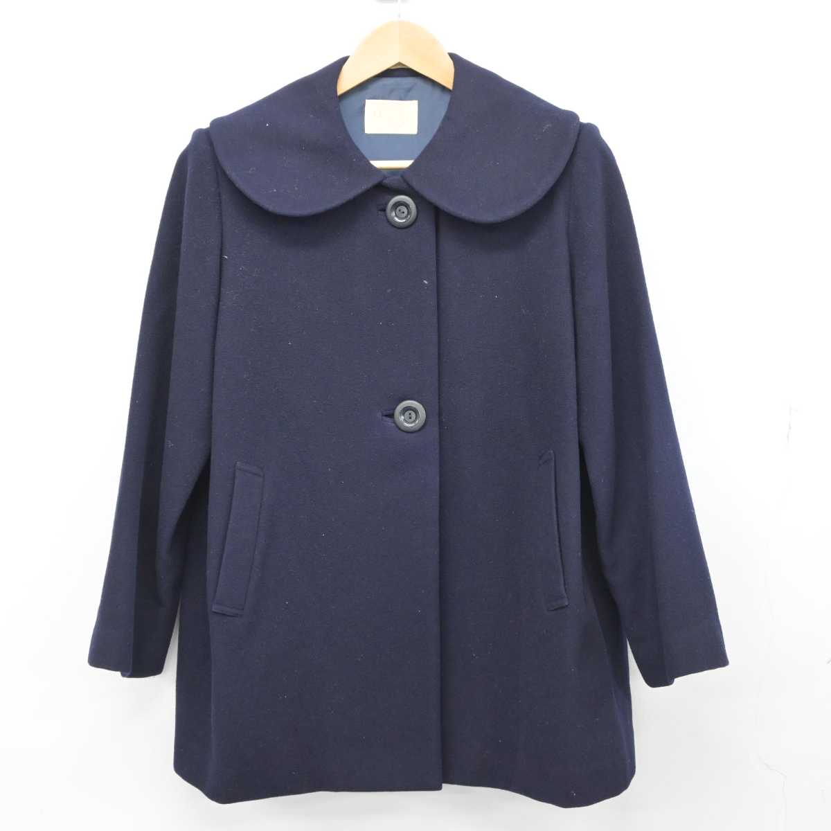 【中古】愛知県 金城学院高等学校 女子制服 1点（コート）sf032799