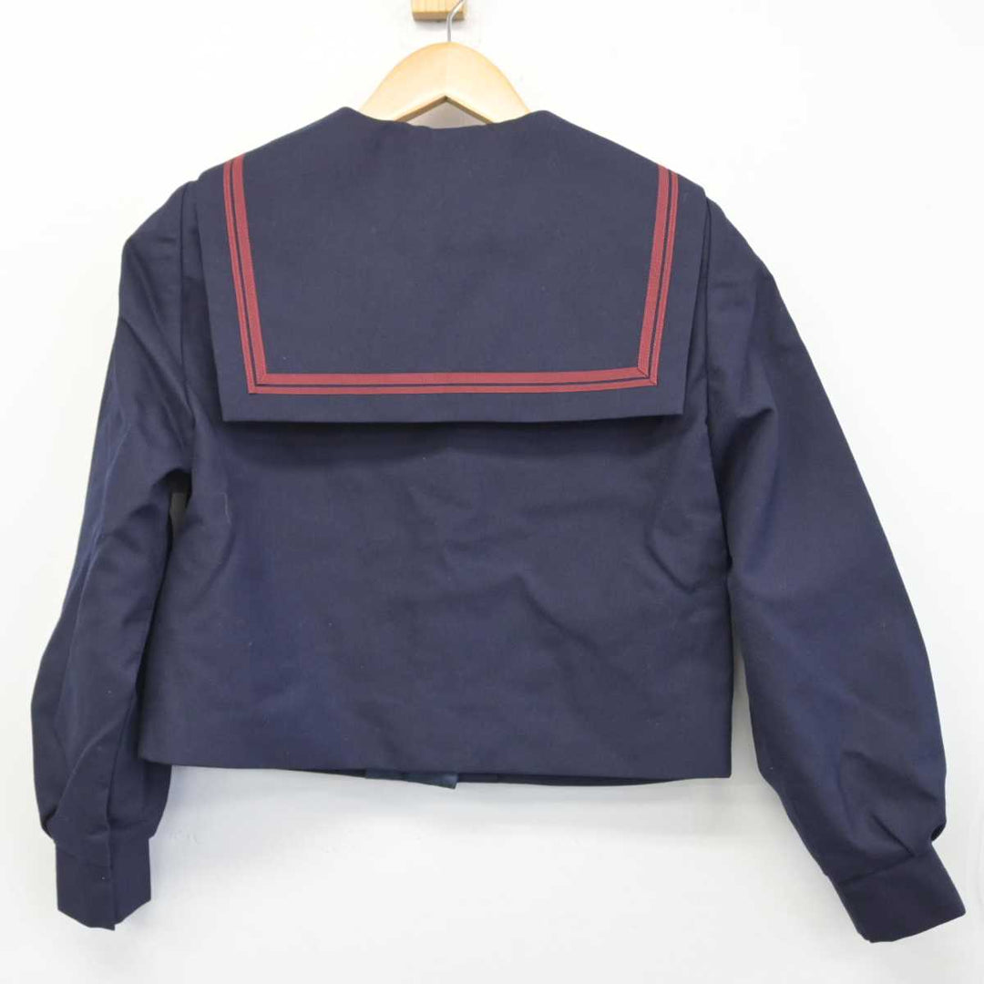 中古】大阪府 堺市立津久野中学校 女子制服 2点（セーラー服・スカート）sf032800 | 中古制服通販パレイド