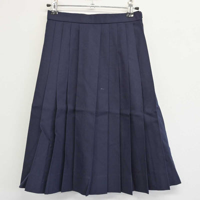 【中古】大阪府 堺市立津久野中学校 女子制服 2点（セーラー服・スカート）sf032800