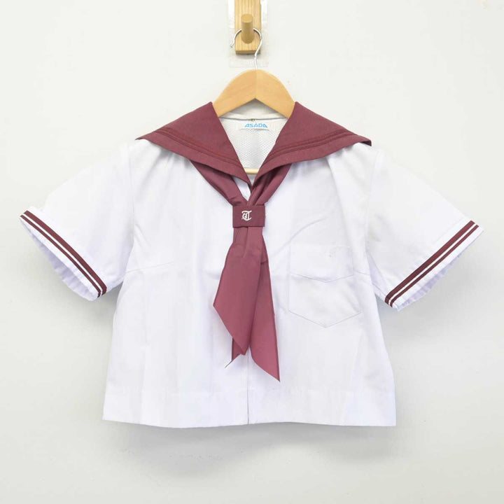 コスプレ衣装 堺市立津久野中学校 冬服 セーラー服 3点セット