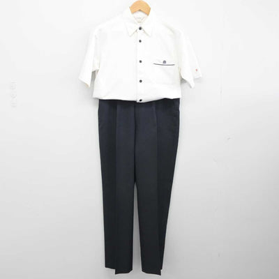 【中古】大阪府 初芝立命館高等学校 男子制服 3点（シャツ・シャツ・ズボン）sf032844