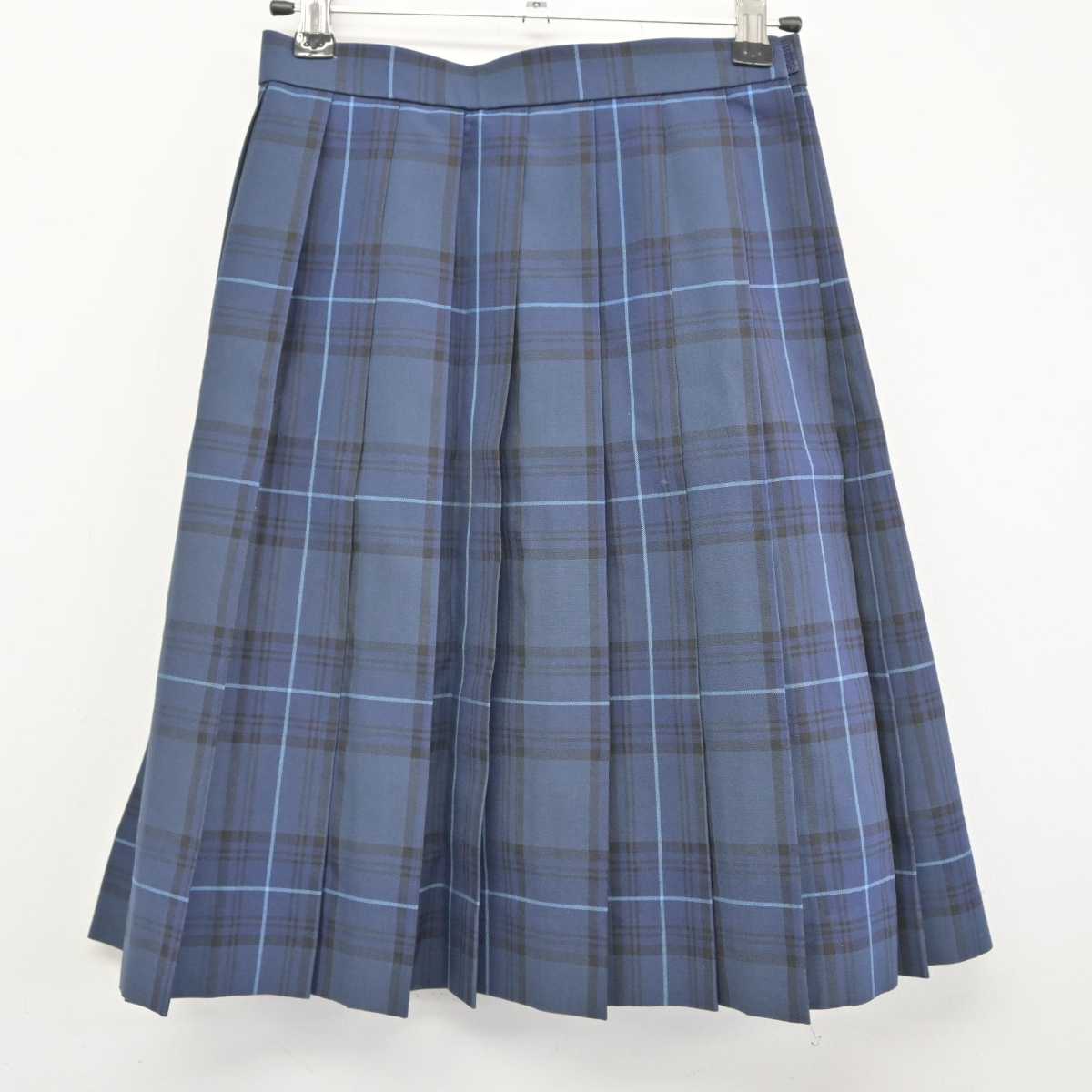 【中古】奈良県 橿原市立八木中学校 女子制服 2点（シャツ・スカート）sf032846