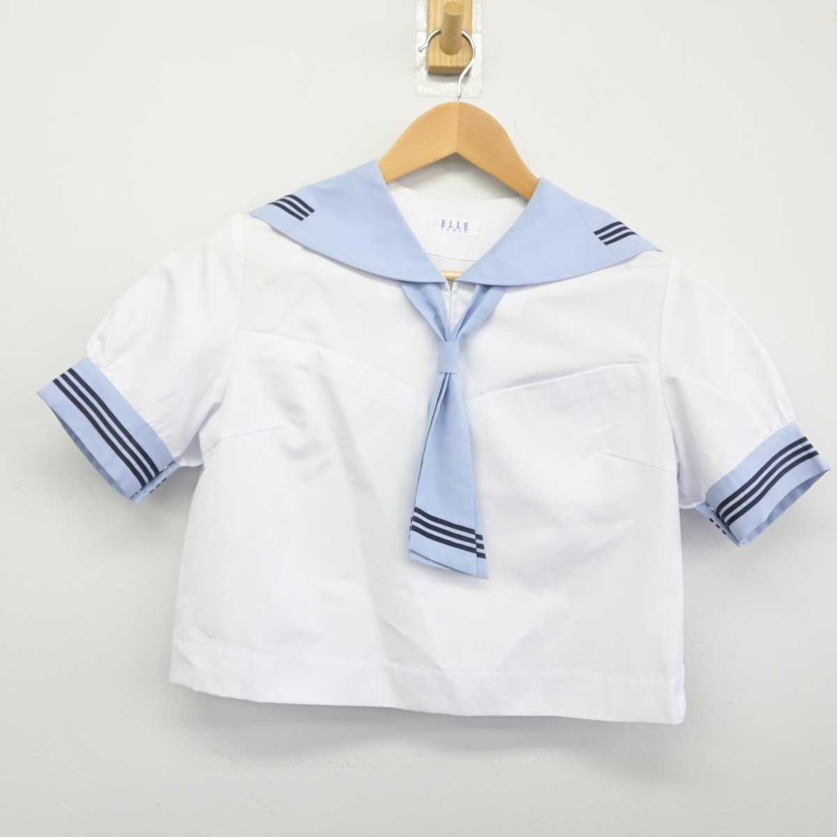 【中古】岩手県 花巻北高等学校 女子制服 1点（セーラー服）sf032848