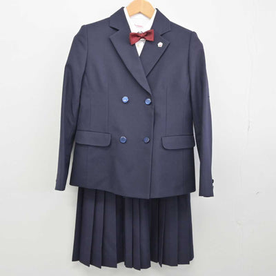 【中古】愛知県 名古屋商業高等学校 女子制服 6点（ブレザー・シャツ・スカート）sf032850