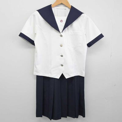 【中古】愛知県 名古屋商業高等学校 女子制服 3点（セーラー服・スカート）sf032852