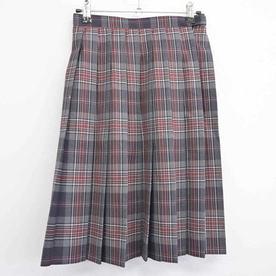 【中古】埼玉県 埼玉栄中学校 女子制服 2点（スカート・スカート）sf032857