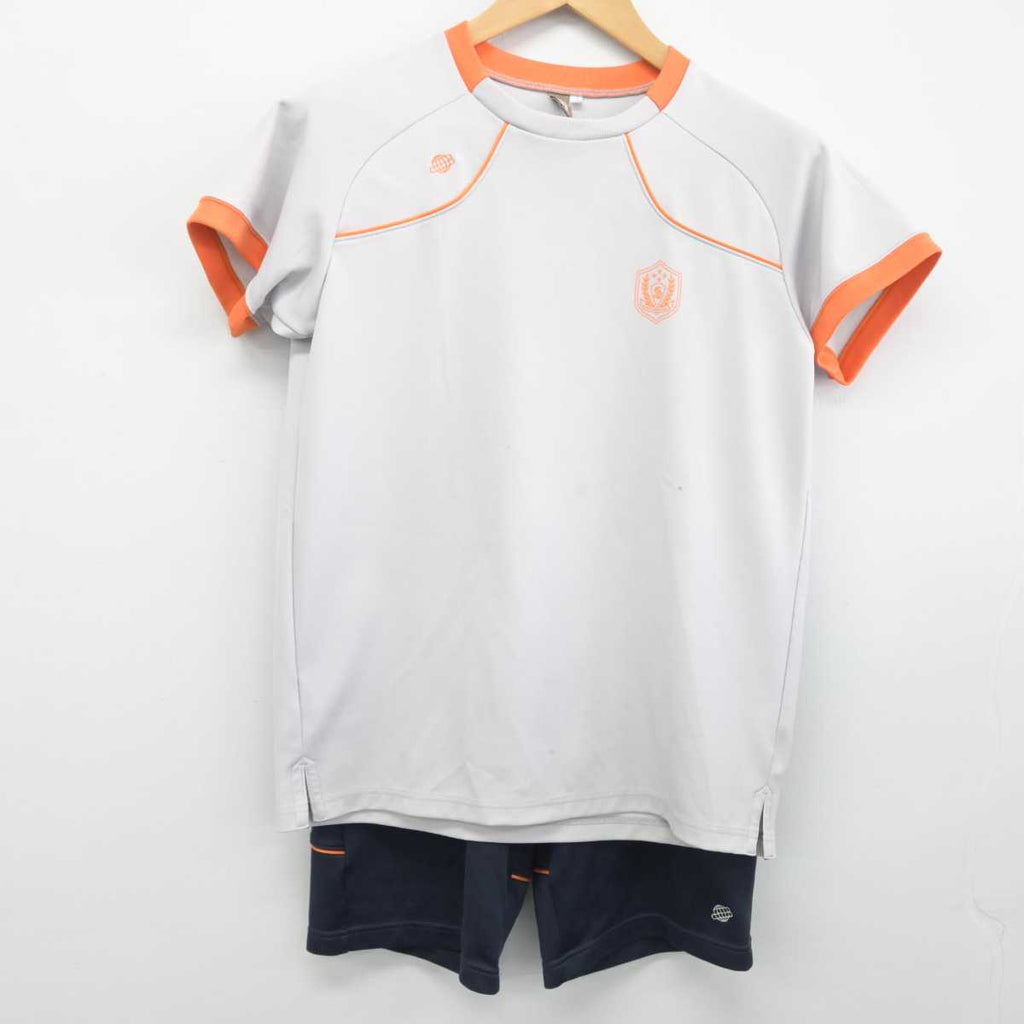 中古】埼玉県 埼玉栄高等学校 女子制服 2点（体操服 上・体操服