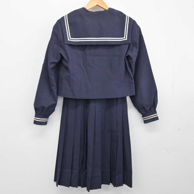 【中古】埼玉県 上尾市立大石中学校 女子制服 2点（セーラー服・スカート）sf032867