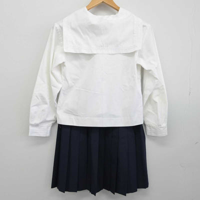 【中古】山口県 山口中央高等学校 女子制服 2点（セーラー服・スカート）sf032871