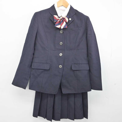 【中古】兵庫県 三田松聖高等学校 女子制服 4点（ブレザー・シャツ・スカート）sf032876