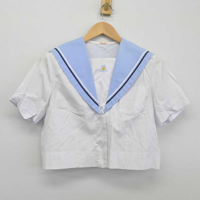 【中古】千葉県 貝塚中学校 女子制服 1点（セーラー服）sf032892