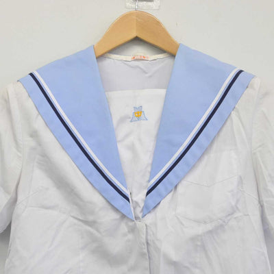 【中古】千葉県 貝塚中学校 女子制服 1点（セーラー服）sf032892