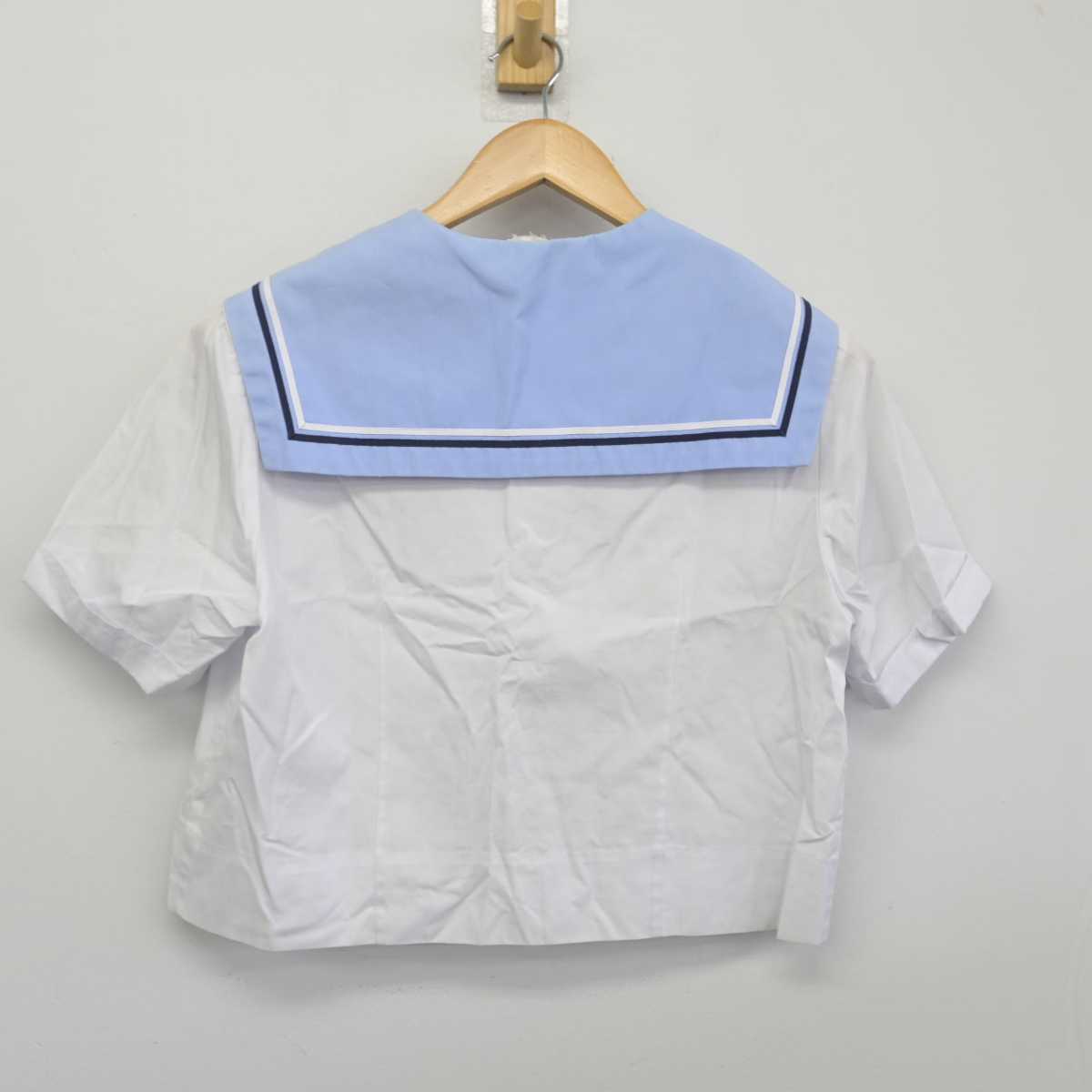 【中古】千葉県 貝塚中学校 女子制服 1点（セーラー服）sf032892