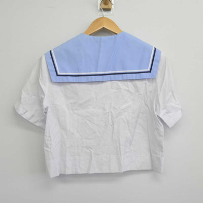 【中古】千葉県 貝塚中学校 女子制服 2点（セーラー服・スカート）sf032897