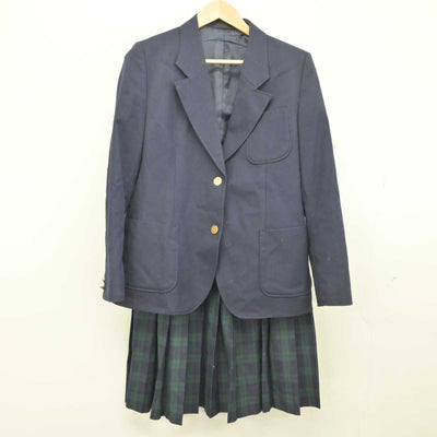 【中古】大阪府 中木田中学校 女子制服 2点（ブレザー・スカート）sf032898