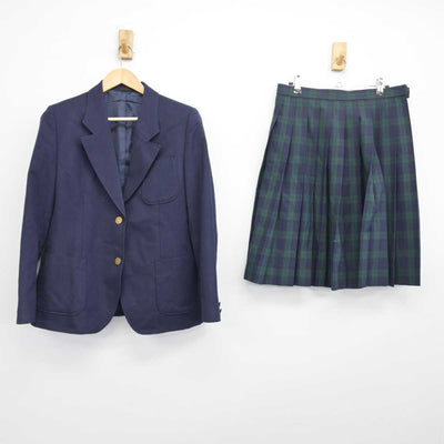 【中古】大阪府 中木田中学校 女子制服 2点（ブレザー・スカート）sf032898