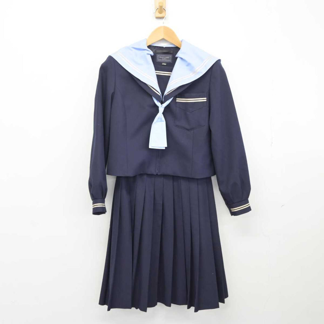 【中古】奈良県 吉野中学校 女子制服 2点（セーラー服・スカート）sf032906 | 中古制服通販パレイド