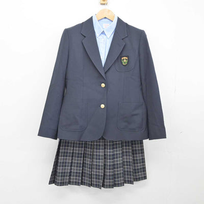 【中古】東京都 正則高等学校 女子制服 5点（ブレザー・シャツ・スカート）sf032913