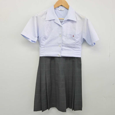 【中古】奈良県 香芝高等学校 女子制服 3点（シャツ・スカート）sf032925