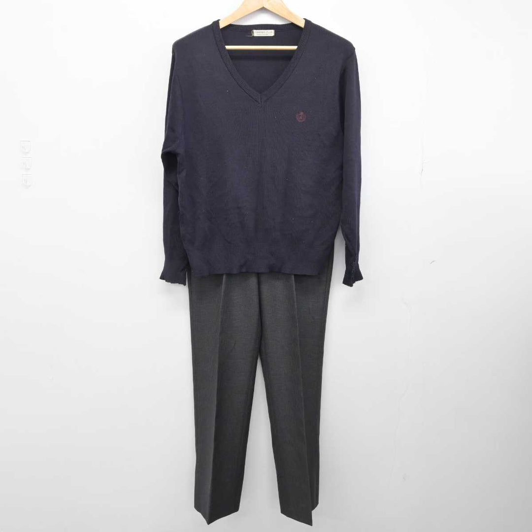 【中古】千葉県 日本大学習志野高等学校 男子制服 4点（ブレザー・ニット・ズボン）sf032929 | 中古制服通販パレイド